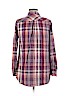 Liz Lange Maternity 100% Cotton Purple Long Sleeve Button-Down Shirt Size XS - photo 2