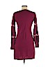 Nanette Lepore 100% Cotton Burgundy Casual Dress Size M - photo 2