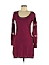 Nanette Lepore 100% Cotton Burgundy Casual Dress Size M - photo 1