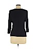 Grace Elements Black 3/4 Sleeve Blouse Size M (petite) - photo 2