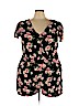 Forever 21 Plus 100% Rayon Black Romper Size 3X - photo 1