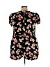 Forever 21 Plus 100% Rayon Black Romper Size 3X - photo 2