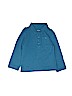 Klever Kids 100% Pima Cotton Blue Long Sleeve Polo Size 8 - photo 1