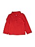 Klever Kids 100% Pima Cotton Red Long Sleeve Polo Size 8 - photo 1