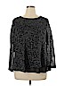 Style&Co Black Pullover Sweater Size 1X - photo 1