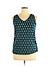 Lane Bryant Blue Tank Top Size 14 - 16 Plus - photo 1