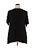 Avenue Black Short Sleeve Blouse Size 18 - 20 Plus - photo 2