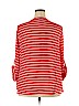 Zac & Rachel 100% Polyester Red Long Sleeve Blouse Size 2X - photo 2