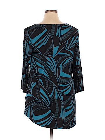 JM Collection 3/4 Sleeve Top (view 2)