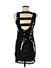 Monteau 100% Polyester Black Cocktail Dress Size M - photo 2