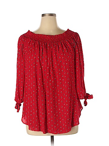 Avenue 3/4 Sleeve Top (view 1)