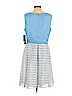 Leslie Fay 100% Polyester Blue Casual Dress Size 16 - photo 2
