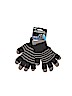 Assorted Brands Stripes Black Gloves One size - photo 1