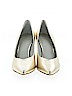 1.State Gold Heels Size 10 - photo 2