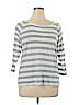 James Perse Gray 3/4 Sleeve T-Shirt Size XL (4) - photo 1