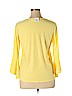 Perseption Yellow Long Sleeve Top Size XL - photo 2