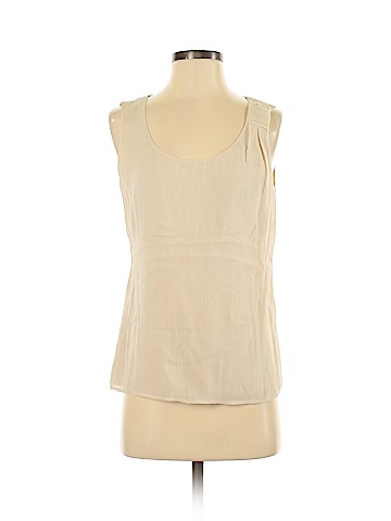 St. John Sleeveless Silk Top (view 1)