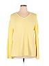 Style&Co 100% Cotton Yellow Pullover Sweater Size XL - photo 1