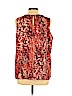 Anne Klein 100% Polyester Red Sleeveless Blouse Size XL - photo 2