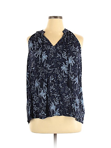LC Lauren Conrad Sleeveless Blouse (view 1)