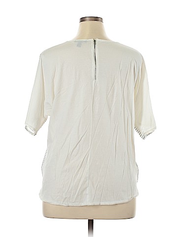 J. Crew Factory Store Short Sleeve Blouse (view 2)