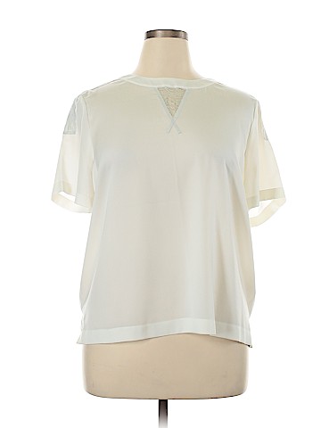 J. Crew Factory Store Short Sleeve Blouse (view 1)