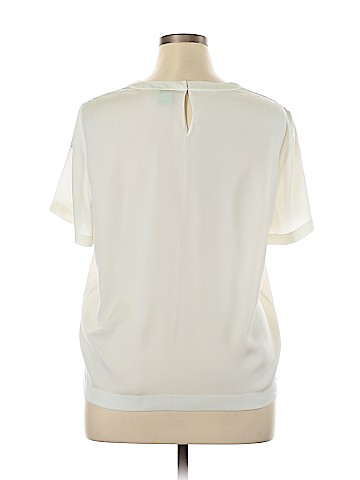 J. Crew Factory Store Short Sleeve Blouse (view 2)