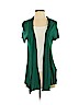 Forever 21 100% Rayon Green Cardigan Size S - photo 1