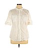 St. John's Bay 100% Cotton White 3/4 Sleeve Button-Down Shirt Size XL - photo 1