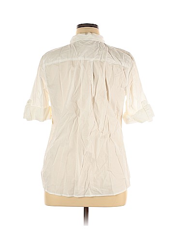 St. John's Bay 3/4 Sleeve Button-Down Shirt (view 2)