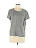 American Eagle Outfitters 100% Polyester Gray Short Sleeve Top Size L - photo 1