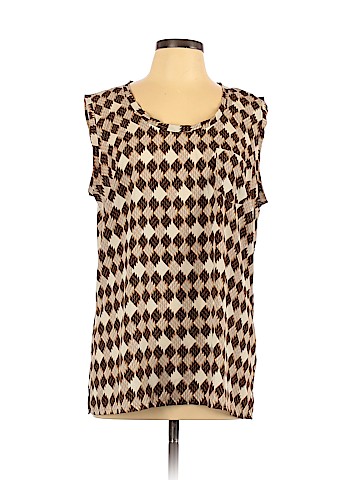 Ellen Tracy Sleeveless Blouse (view 1)