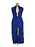 Zara Basic 100% Polyester Blue Jumpsuit Size XL - photo 2