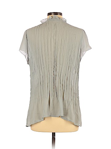 NY Collection Short Sleeve Blouse (view 2)