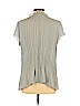 NY Collection 100% Polyester Gray Short Sleeve Blouse Size XL - photo 2