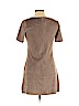 Paper Crane 100% Polyester Tan Casual Dress Size M - photo 2