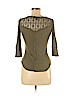 Almost Famous Green Long Sleeve Top Size M - photo 2