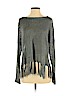 360 Sweater 100% Linen Green Pullover Sweater Size S - photo 1