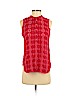 Johnny Was 100% Rayon Red Sleeveless Blouse Size XS - photo 1
