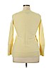 Cynthia Rowley TJX 100% Cashmere Yellow Cashmere Pullover Sweater Size XL - photo 2