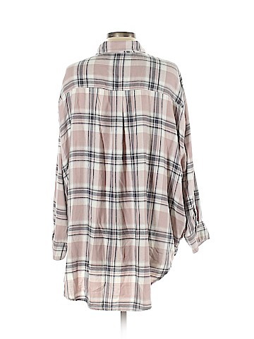 American Eagle Outfitters Long Sleeve Button-Down Shirt (view 2)