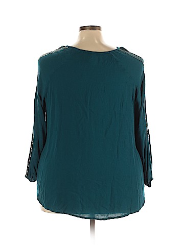 Lane Bryant Long Sleeve Blouse (view 2)