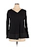 Old Navy 100% Rayon Black Long Sleeve Top Size 1X - photo 1