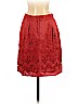 Baraschi 100% Linen Red Casual Skirt Size 0 - photo 1