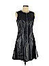 Cynthia Steffe 100% Polyurethane Black Casual Dress Size 8 - photo 1