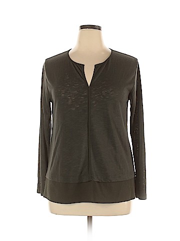 Bobeau Long Sleeve Top (view 1)