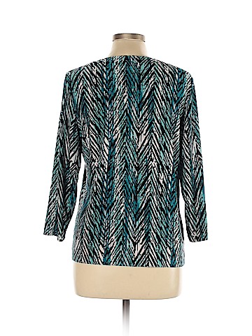 JM Collection 3/4 Sleeve Top (view 2)