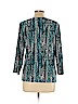 JM Collection Blue 3/4 Sleeve Top Size L (petite) - photo 2
