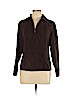 Croft & Barrow 100% Polyester Brown Jacket Size L (petite) - photo 1