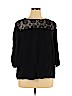 Old Navy 100% Rayon Black 3/4 Sleeve Blouse Size XL - photo 1